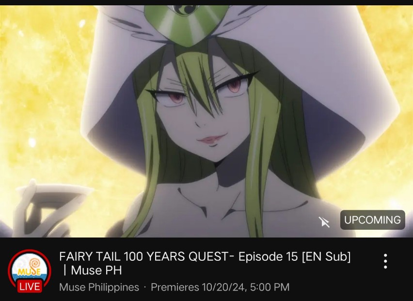 SELENE ANIME DEBUT TODAY! 🌕✨💛

#FT100YQ
#FairyTail100YearsQuest
#100年クエスト