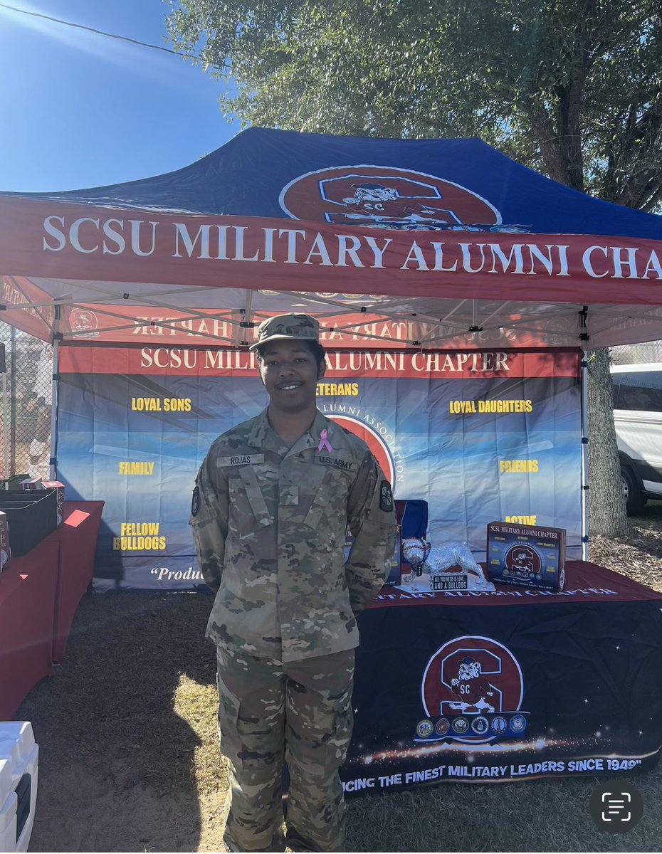 Huge shot out to Hornet Alum Daquan Rojas!  Keep up the great work! Leading future Hornet soldiers and scholars and SCSU Youth Day! #Hornetexcellence