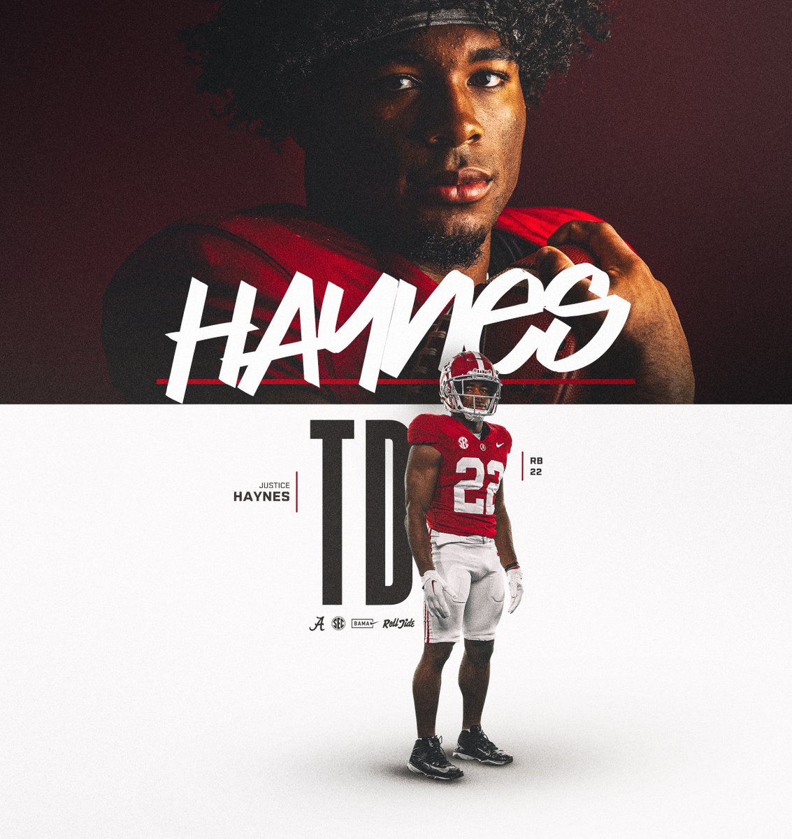 AlabamaFTBL's tweet photo. TOUCHDOWN ALABAMA!!!😤
@justicehaynes6 

4th Q Bama 17 | Tennessee 14 https://t.co/1slaGdI1Mg