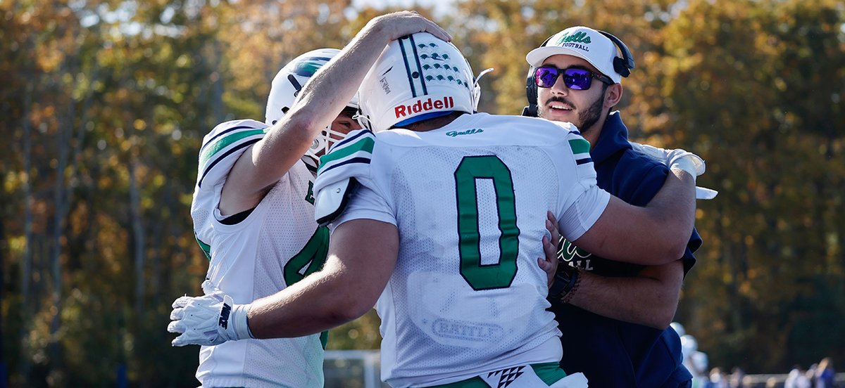 Endicott Athletics (@ecgulls) on Twitter photo FB: No. 11/14 <a href="/EndicottFB/">Endicott College Football</a> Bests UNE, 39-7; Meropoulos Shatters Program Sack Record 
STORY ➡️ ecgulls.com/x/a9sm3
NOTES
*Meropoulos now has the all-time record for sacks with 26. He breaks Endicott Hall of Famer Kevin Egan's '12 record FB: No. 11/14 <a href="/EndicottFB/">Endicott College Football</a> Bests UNE, 39-7; Meropoulos Shatters Program Sack Record 
STORY ➡️ ecgulls.com/x/a9sm3
NOTES
*Meropoulos now has the all-time record for sacks with 26. He breaks Endicott Hall of Famer Kevin Egan's '12 record
