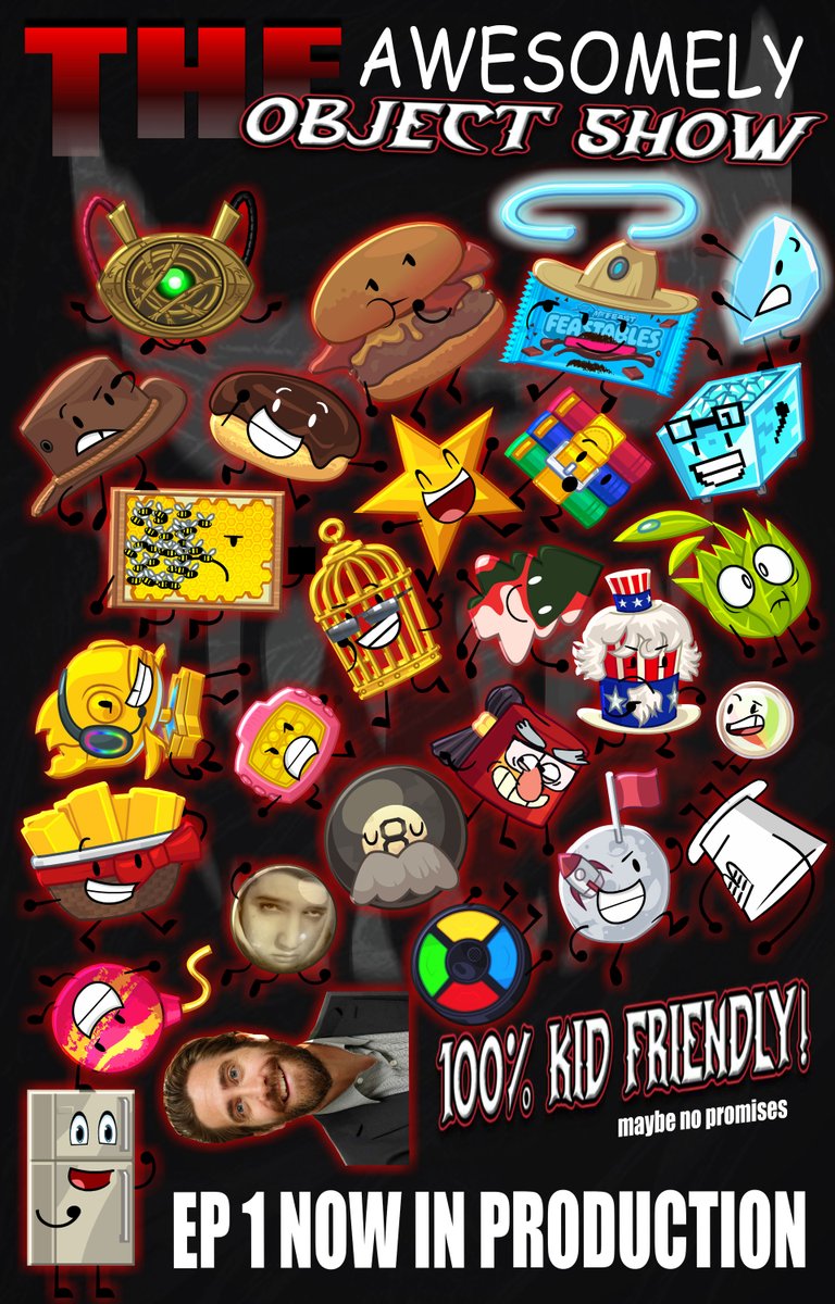 Picture70476888's tweet image. Ep 1 is now in production!! I&apos;ll like to thank everyone for supporting the show whether through means of auditioning or just spectating! We&apos;re aiming to release it by next year Jan/Feb so keep your eyes peeled! 📷  
#THEAWESOMELYOBJECTSHOW