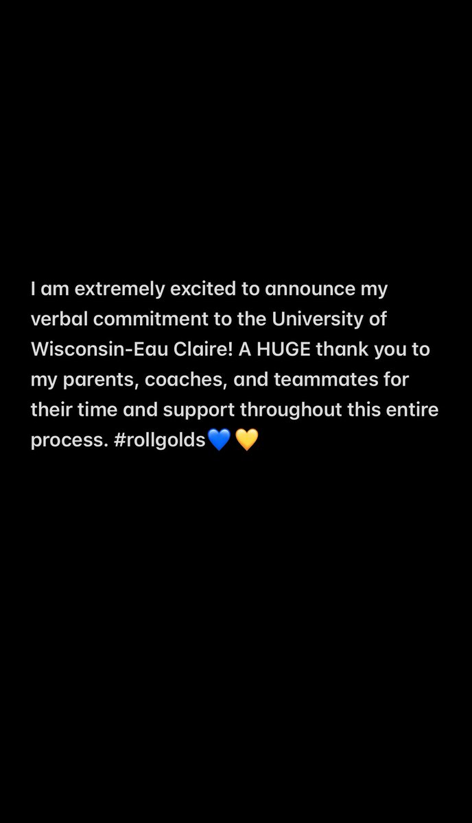 smithmarlee03's tweet image. Next 4💙💛 @UWECSoftball