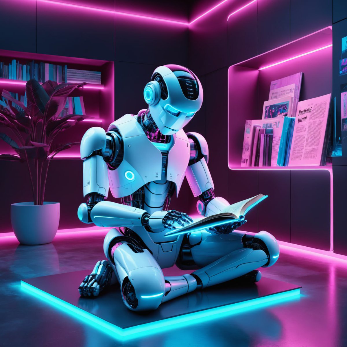 bookofaia's tweet photo. ✨It's time to sit down and do some reading.✨
📕The Book of AI, Was Made by... AI📕

✨Come Study AI With Us - https://t.co/RSgFMSjMf0

$BOA #BookOfAI
#Memecoins https://t.co/0JYnC8tCE0
