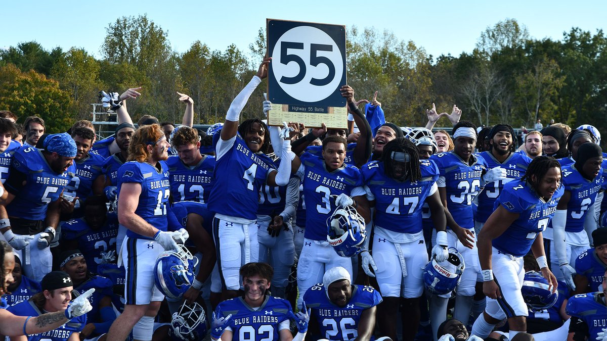 The @LWC_Football team defeated No. 25 Campbellsville 16-10 in the Battle of Highway 55 Saturday! 🏈

📰tinyurl.com/yvd4fwxv

#GoBlueRaiders⚔