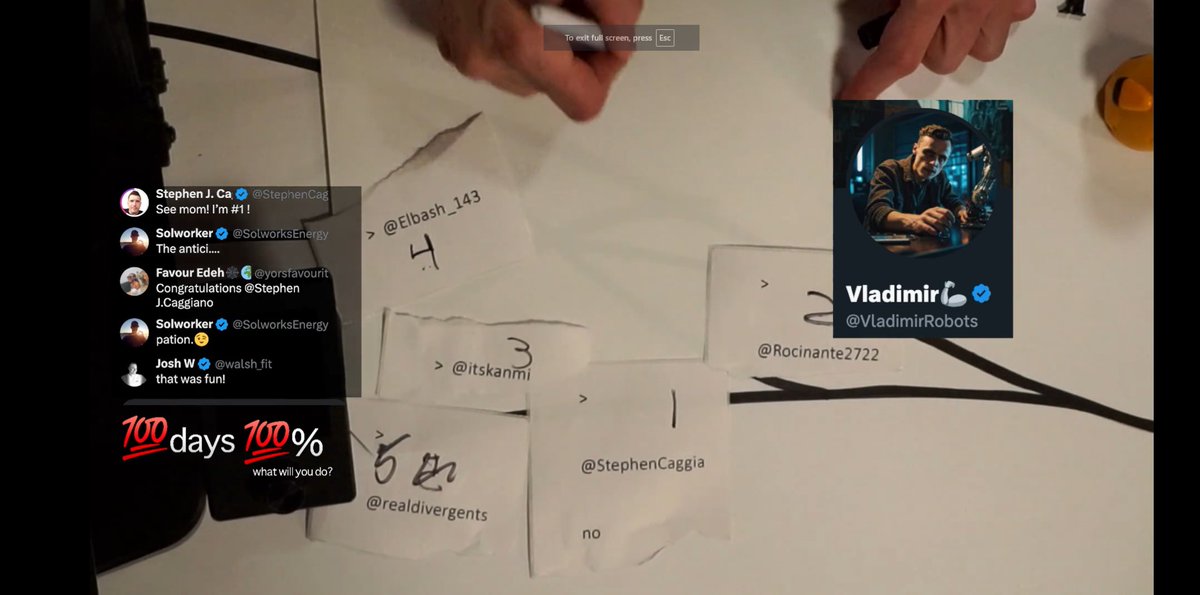 neda_sefati's tweet photo. Some Screenshots from @VladimirRobots' live!!

What an epic Live.

#GoVLADGo #StirThatPot #MyRobotSchool     #100days100percent https://t.co/H21FamySdr