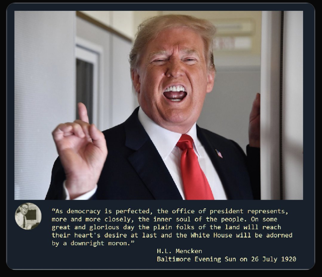 NotQiuteRight's tweet image. If you want a moron in office, go Trump.

#HarrisWalzLandslide2024