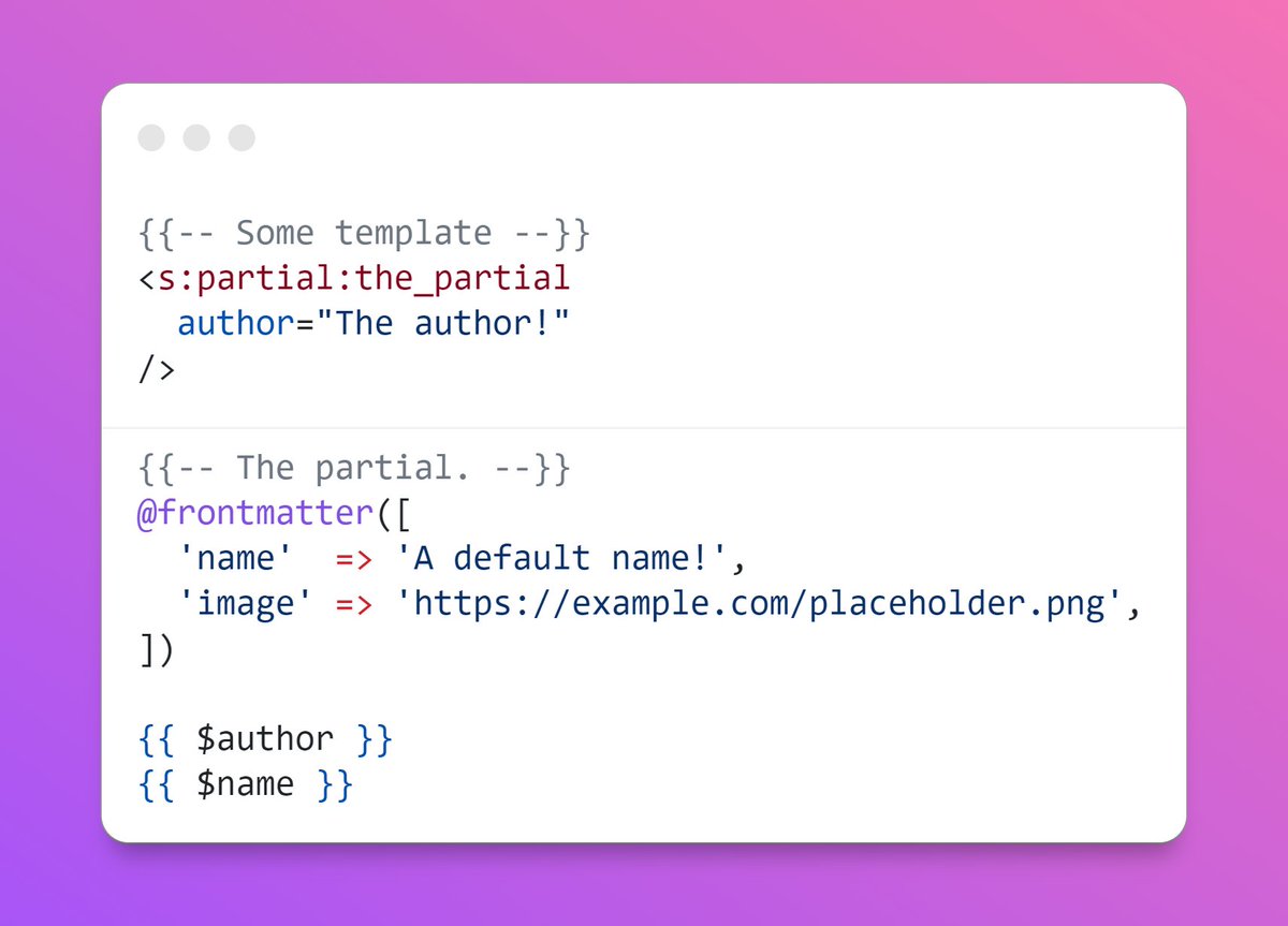 johnmkoster's tweet image. Got this to work just now! 🥳

#statamic #laravel Blade