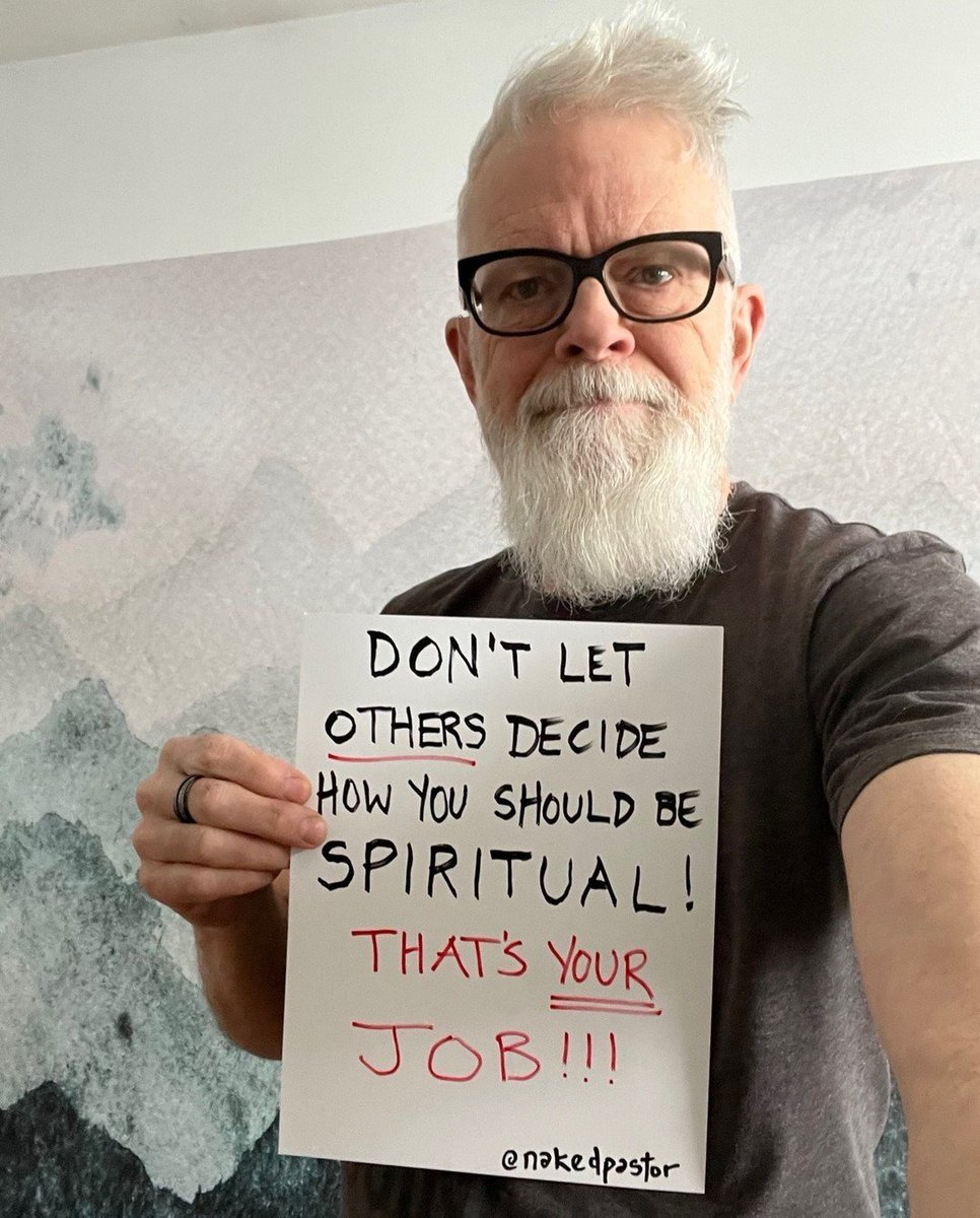 nakedpastor's tweet photo. Sometimes a job that isn't easy is a worthwhile job! 🧡⛓️ https://t.co/JutYN4F2hI