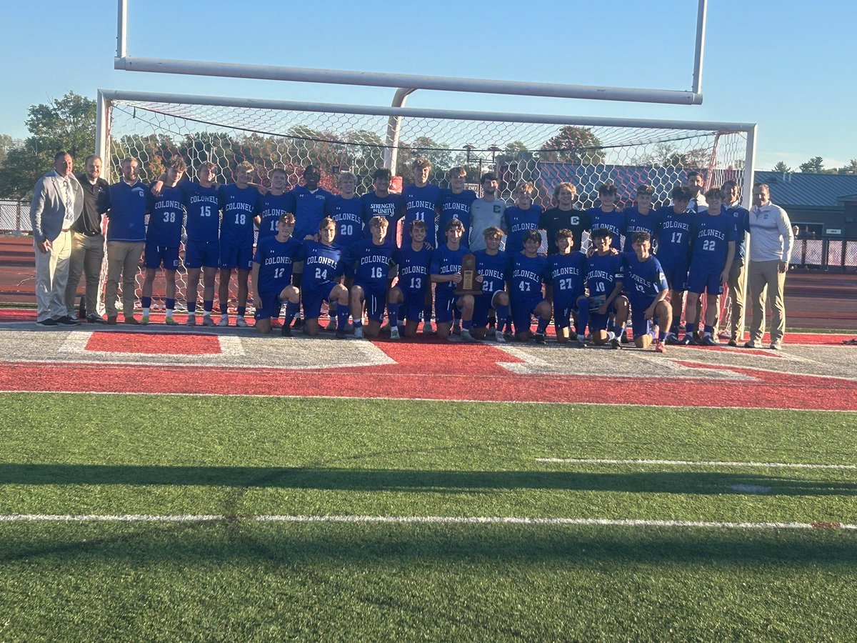 EvanDennison1's tweet photo. The 9th Region champion Covington Catholic Colonels. They’ll host Henry Clay on Monday. https://t.co/RlFRp3ZL27