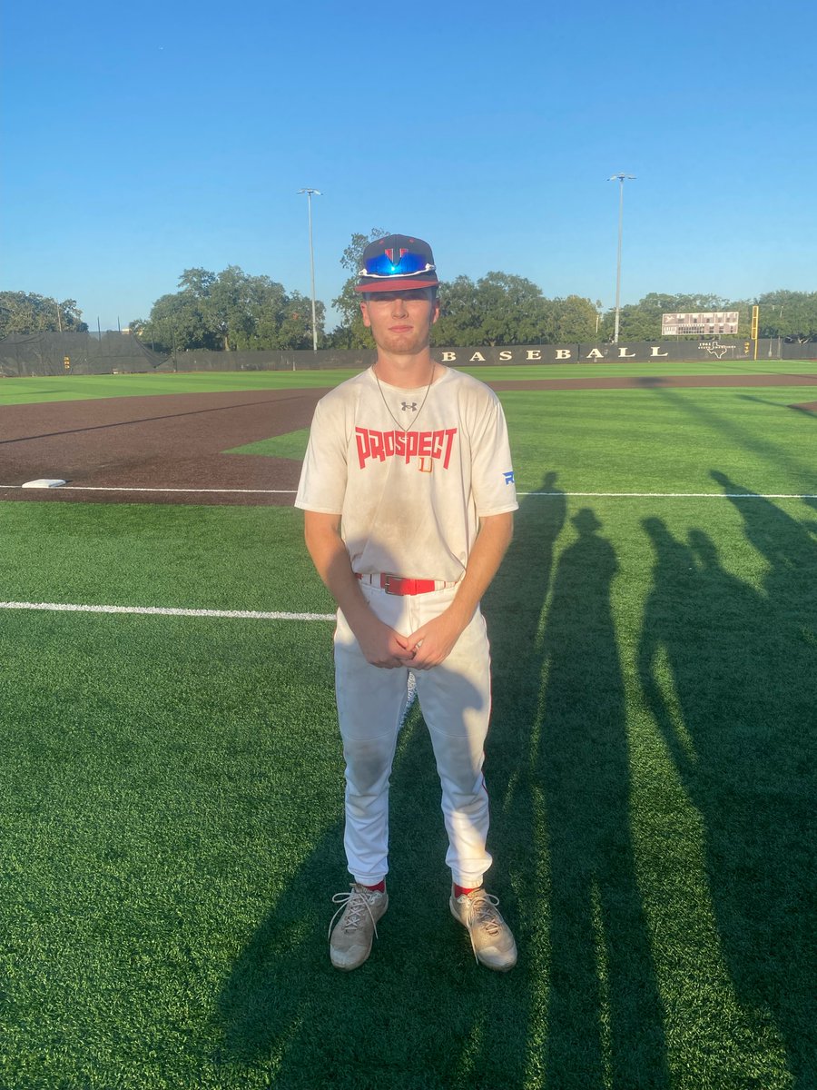 FiveToolTexas's tweet photo. F: @ProspectU_HTX De Leon 6, 5 Star Performance 2026/2025 4
PoG: @slade_culberson Go-Ahead 3-Run 2B
Hitter: @ClayAllen0523 2-2, 2 RBI, R
Notable: @GrantObeirne 2-3, R https://t.co/uqaQUTgZcx