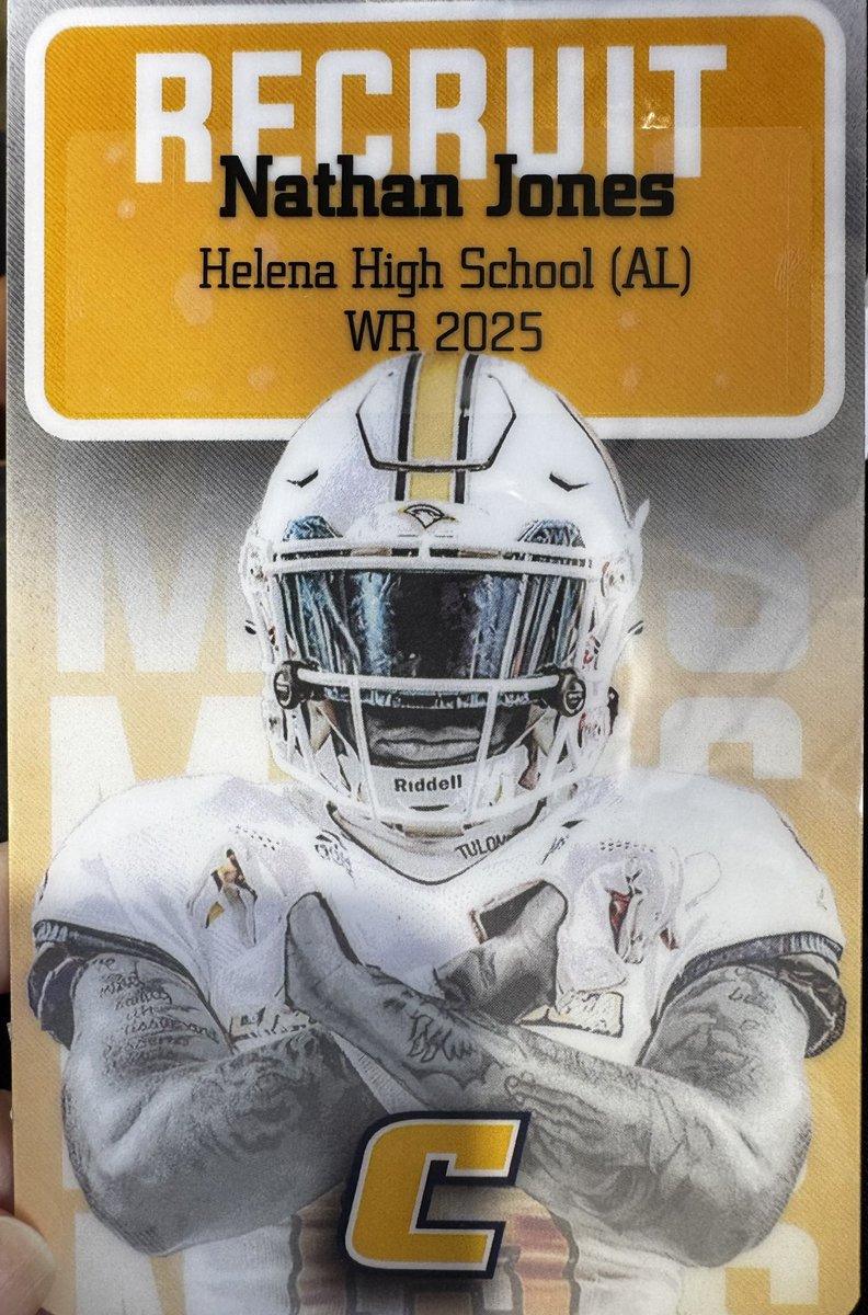 Great time at <a href="/GoMocsFB/">Chattanooga Football</a> for a Gameday visit <a href="/Coach_Sprad/">Ricky Spradling</a> <a href="/Korel_Smith18/">Coach Korel Smith</a> <a href="/CoachWShafer/">Wolf Shafer</a> <a href="/CoachRustyW/">Rusty Wright</a> <a href="/BusbyRichie/">RichieBusby</a> <a href="/Coach_NMalantis/">Nick Malantis</a> <a href="/RecruitHelena/">Helena Football Recruiting</a> <a href="/AL6AFootball/">Alabama6AFootball</a>