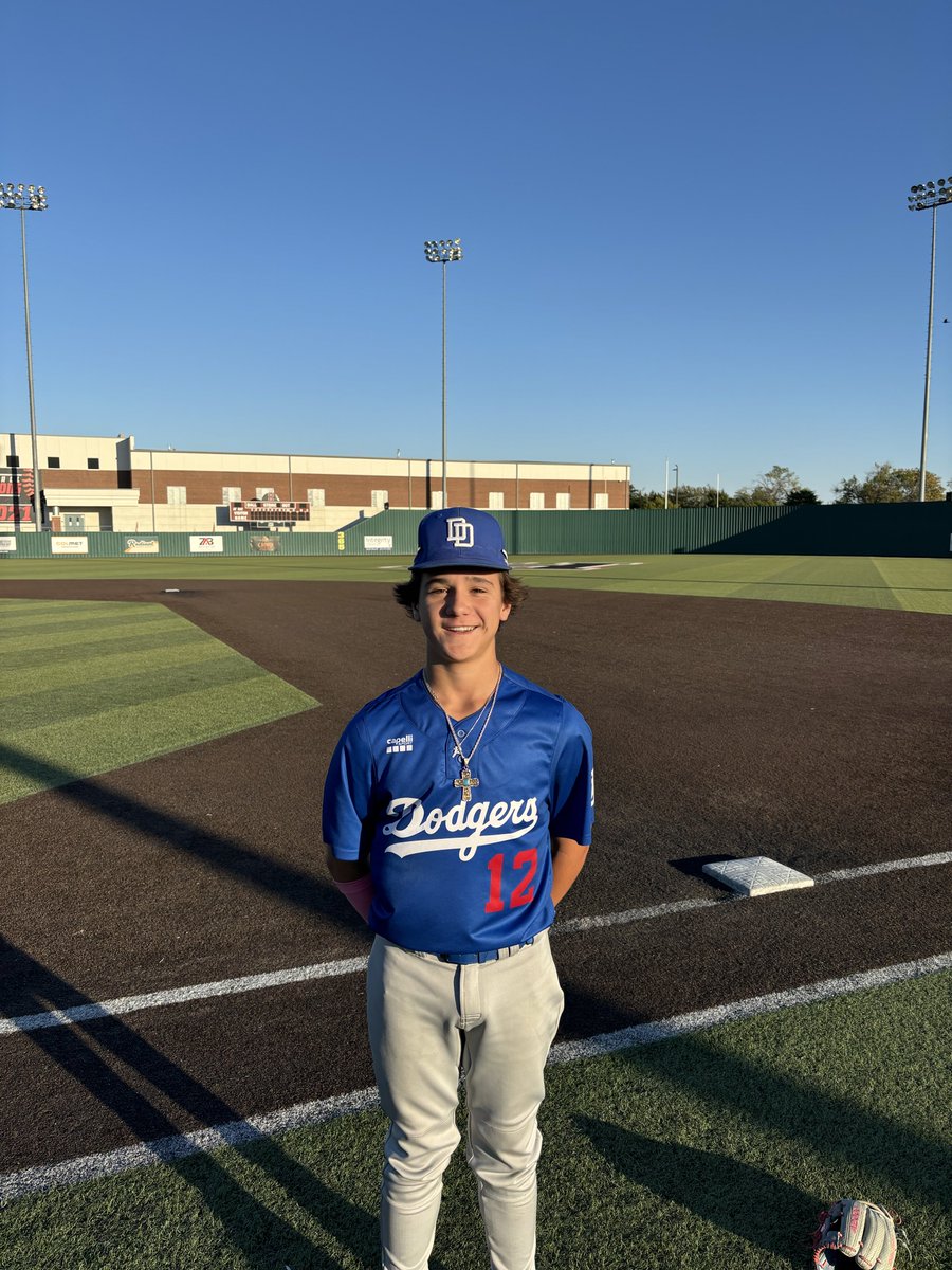 ✭Five Tool Texas✭ (@fivetooltexas) on Twitter photo F: <a href="/DulinsDodgers/">Dulins Dodgers</a> BM 5, Wow Factor Texas 2026 2
PoG: <a href="/BradyB2025/">Brady Broeckel ✞</a> 6 IP, 4K, H
Hitter: Will Rainer 2-3, R, BB F: <a href="/DulinsDodgers/">Dulins Dodgers</a> BM 5, Wow Factor Texas 2026 2
PoG: <a href="/BradyB2025/">Brady Broeckel ✞</a> 6 IP, 4K, H
Hitter: Will Rainer 2-3, R, BB