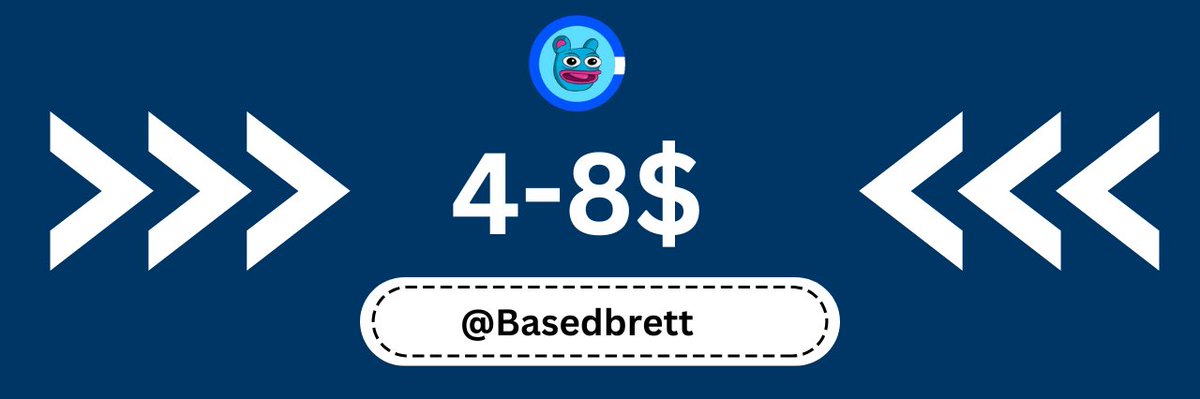 TimBased's tweet photo. There arent much things you can be certain about in life but 1 thing is clear!

This Cycle we will see $BTC above 100K &amp; $BRETT above 4$ https://t.co/kdcxnt1mjS