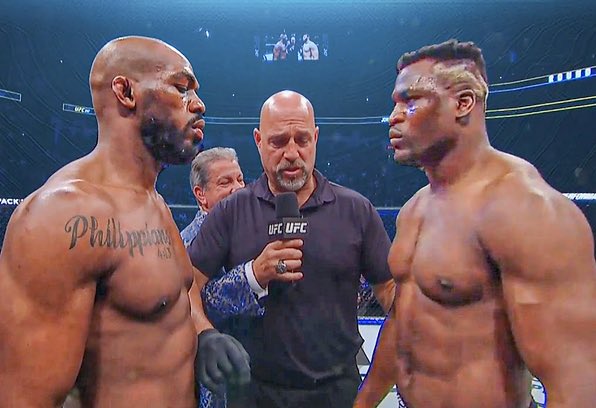 allianceMMA_'s tweet image. Ce que Ngannou aurait fait à Jon Jones,
Je comprends mieux pourquoi il a mis 3 ans à monté en poids lourd
