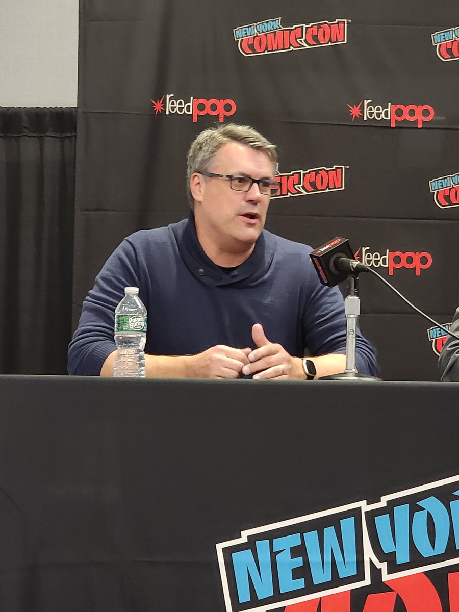 MrControversy83's tweet photo. Patrick: pulling the "dad card" and hoping to build experiences/see his kids reactions to #EpicUniverse. Also, world jumping. 

Steve: the animated Chronos main gate, and the reactions. Leaving a legacy is important, and Steve's emotional reaction had me ready to cry too. https://t.co/2iZt2gxuyq