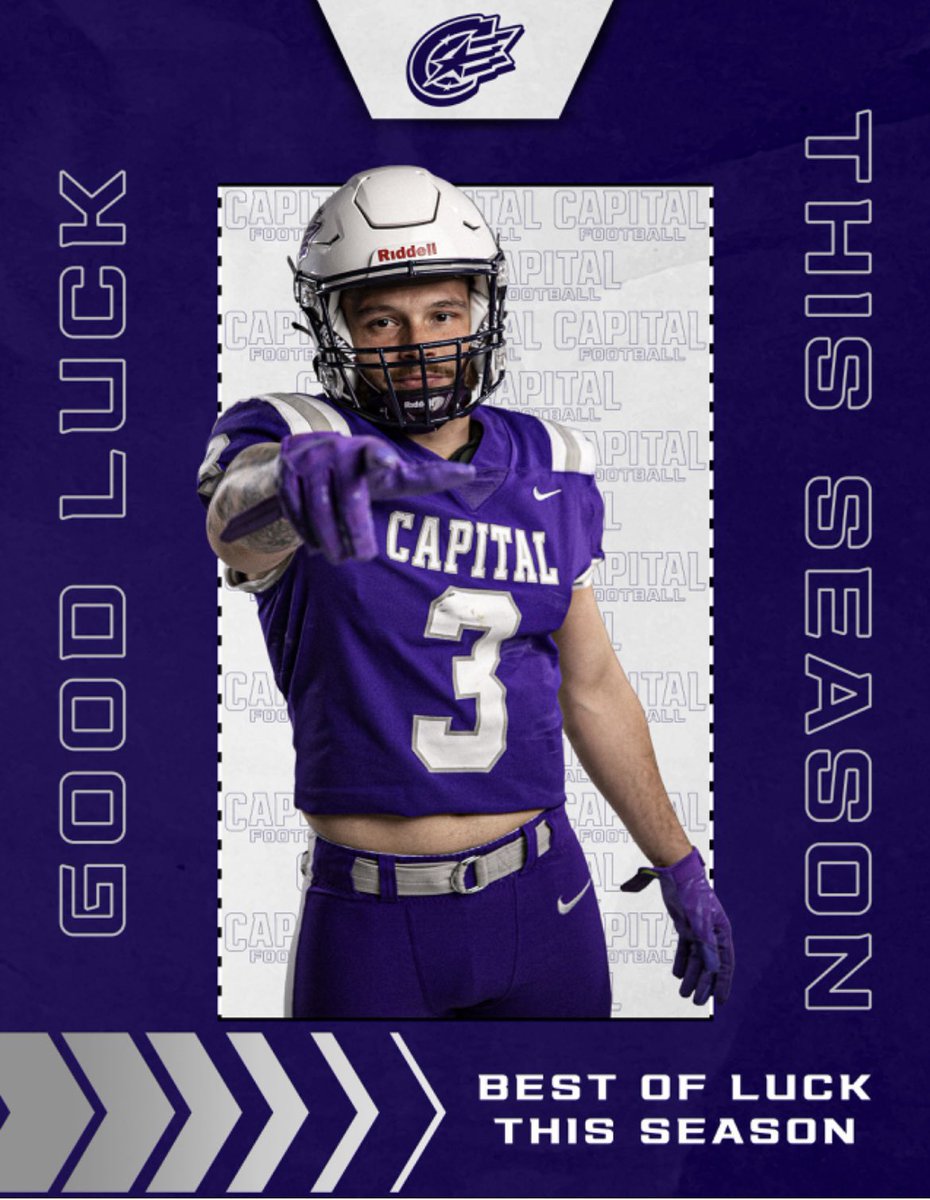 Thank you <a href="/Coachcalexander/">Charles Alexander</a>  and <a href="/CapitalU_FB/">Capital University Football</a> for the good luck!!!@MichFBFrenzy <a href="/MIexposure/">Michigan Exposure</a> <a href="/LCN_FB/">L'Anse Creuse North Football</a>