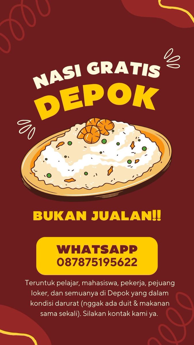 Nasi Gratis Depok tweet media