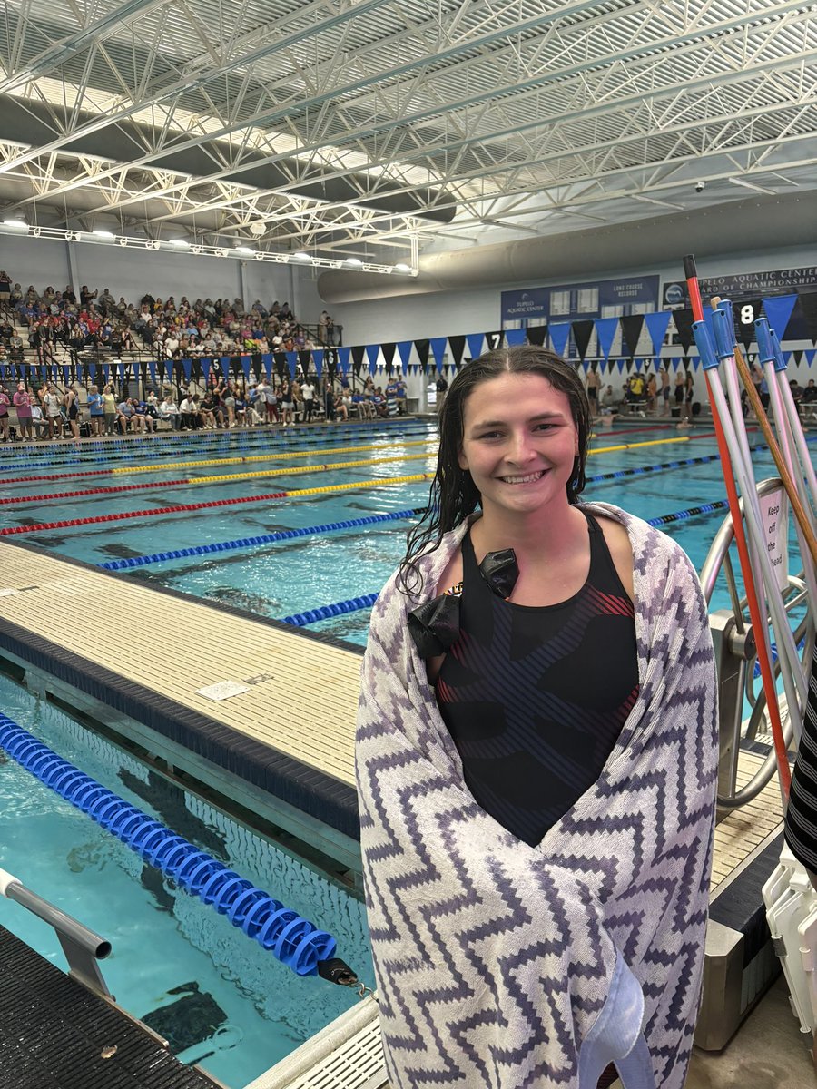IAHS_Swimming's tweet photo. Noel Armstrong finishes 5th in the state with a personal best time of 28.75 in the 50 freestyle. https://t.co/hIs3uBvFT1