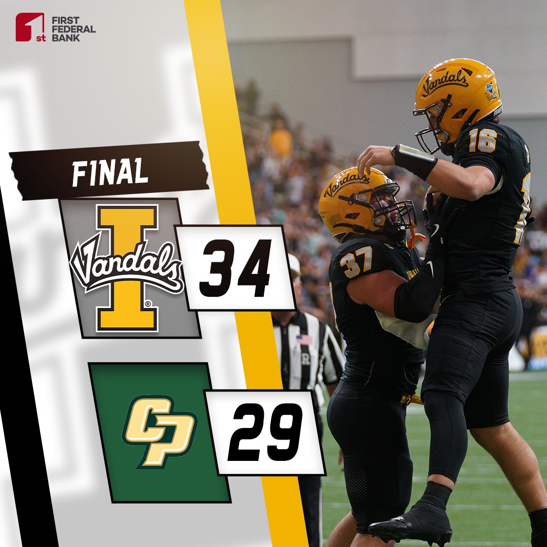 Final from the Dome.

#GoVandals