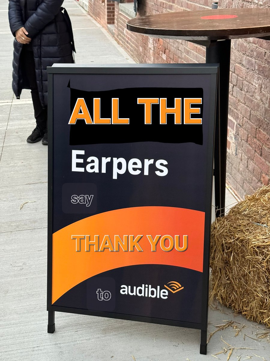 To <a href="/audible_com/">Audible</a> and <a href="/audible_ca/">Audible Canada</a> 
                     We can't say 
                      THANK YOU 
                    LOUD ENOUGH
#WynonnaEarp 🍩 #TalesFromPurgatory 🎧