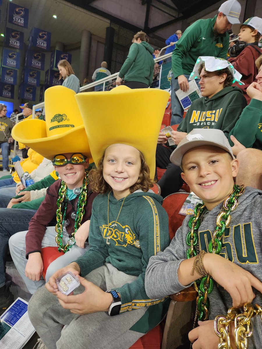 Let's roll Bison! #scheelsgameday