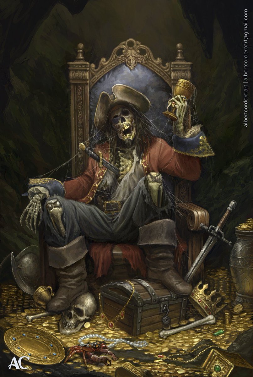 Tales of a dead man

#pirate #fantasyart #treasure #deadman