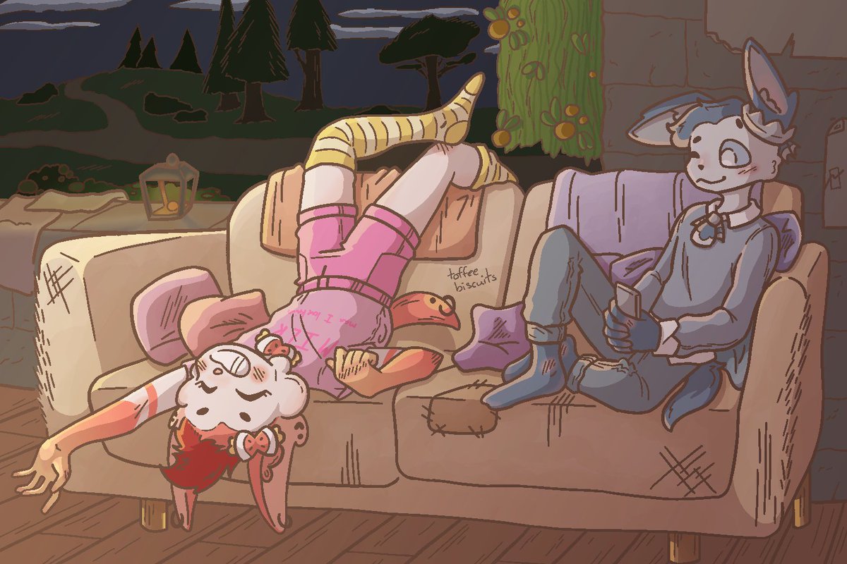 toffee_biscuits's tweet photo. Hi! I'm Toffee and I do art! I just draw whatever I'm into, which has been a lot of ocs lately but I do wanna do more fanart :D  

- Other sites &amp; comms: https://t.co/IWeDuG1F59 https://t.co/le4WUMCnwx