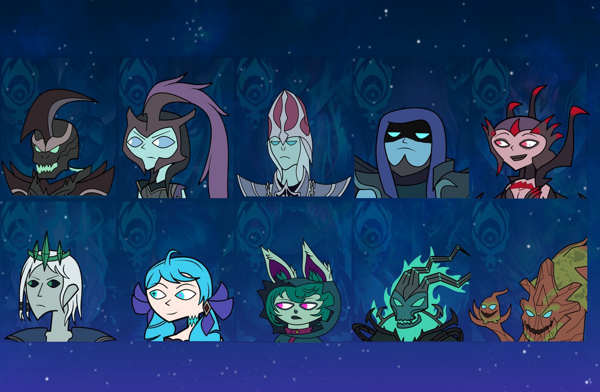 #shadowisles #islasdelassombras #hecarim #kalista #karthus #yorick #elisse #viego #gwen #vex #thresh #maokai