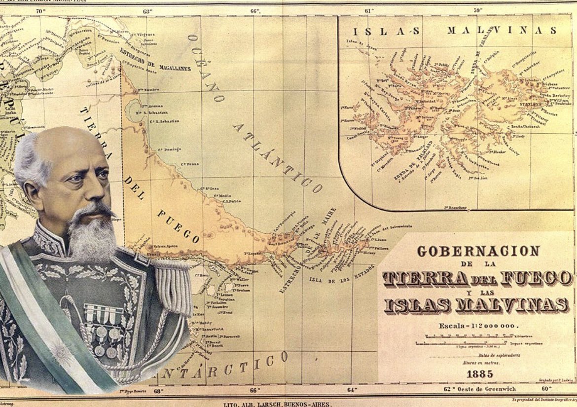 jmrosas1845's tweet photo. Lo que me cansa de Roca es que se reduce en quiénes reivindican la “Conquista del desierto” de 1879 y por el otro lado de quienes se oponen a la misma porque la caracterizan de “genocidio” y nadie habla del reclamo de Malvinas de 1884 y el inicio de 🇦🇷 en la Antártida en 1904 🤷🏻‍♂️ https://t.co/KRkQIlBKrO