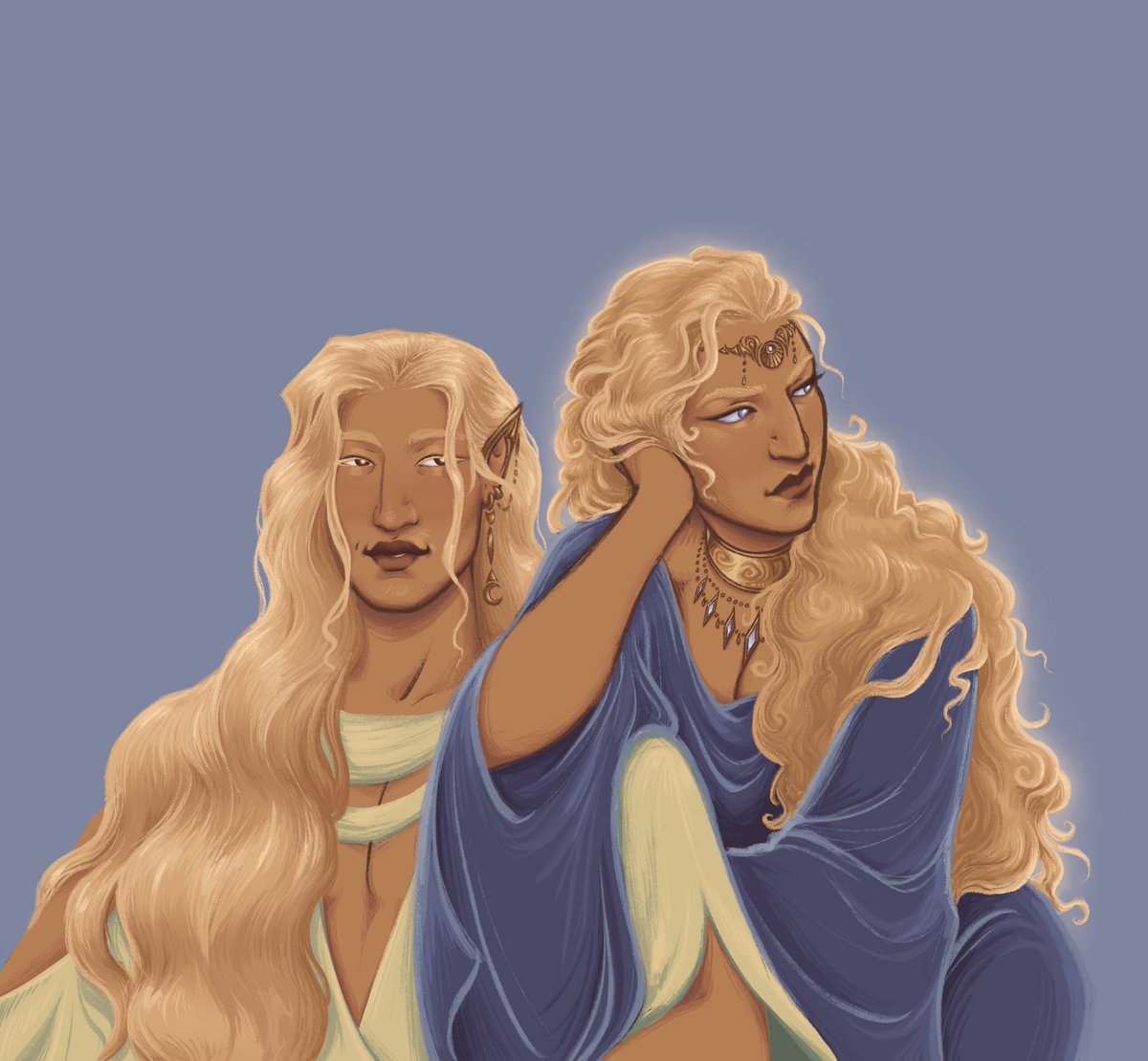 irithyllians's tweet photo. laurefindelë and itarillë https://t.co/WbcCdseQKj