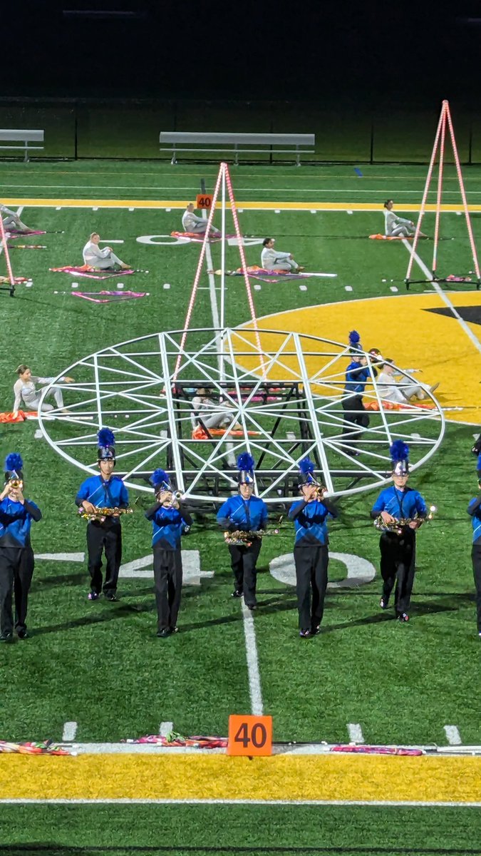 StioSignorina's tweet photo. Loved seeing the GMB Blue Knights perform at their Home Show 💙 So proud of all of them 🥹 https://t.co/4zB0OC7PaV