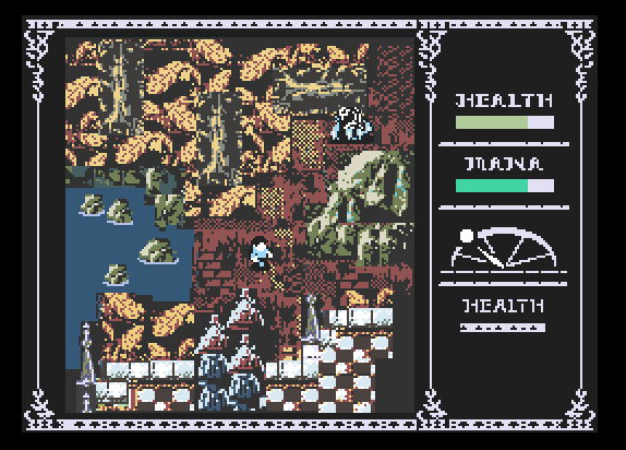 Fall forest #pixelart #ドット絵