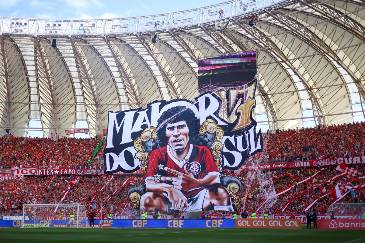 SCInternacional's tweet photo. O maior 𝟕 do Sul estava em casa. 👑🇦🇹

Teu povo te ama, Valdomiro! 🫶 https://t.co/wg4Ez1fCqi