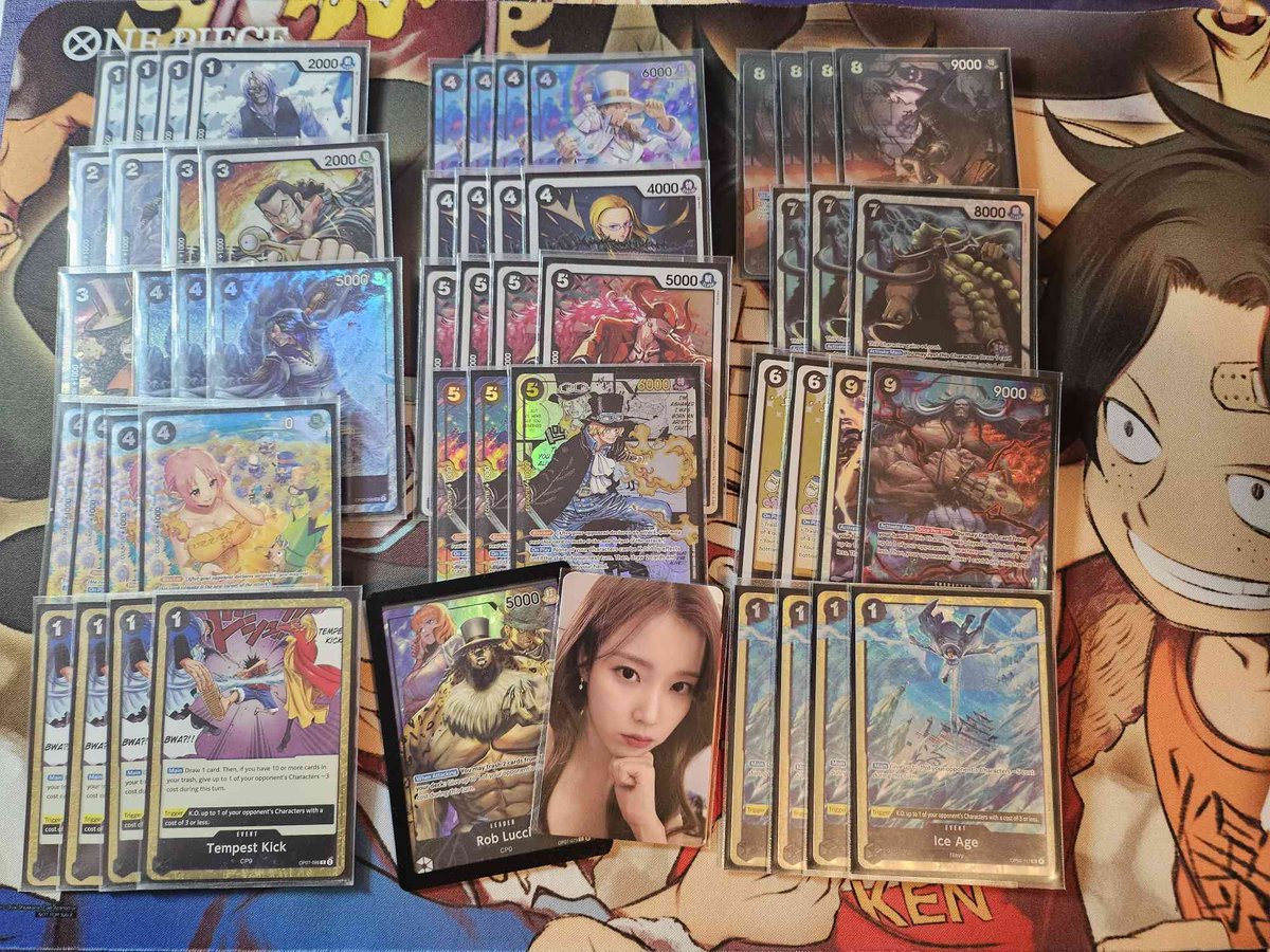 Finally won a OP regional!!🥳
Top cut Online with Lucci 10-0🥇
1st Serial Shanks!! Drew many morias!

R1 No show
R2 Lucci✅🎲✅
R3 BY✅🎲❌
R4 Bonney✅🎲✅
R5 BY✅🎲✅
R6 3D2Y Luffy✅🎲✅
R7 3D2Y Luffy✅🎲✅
R8 BY✅🎲❌
R9 Bonney✅🎲❌
R10 Yamato✅🎲❌

#optcg #ワンピーカード #OP