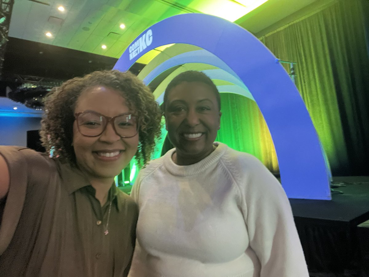 EbonyReed's tweet photo. #COMNET24 = awesome. Congrats to the staff at @TheComNetwork for such an amazing conference built around best practices, new strategies and relationships to elevate communications. Honored to welcome 1,000 nonprofit and foundation leaders to Kansas City and keynote Thursday’s program on the Power of Relationships.