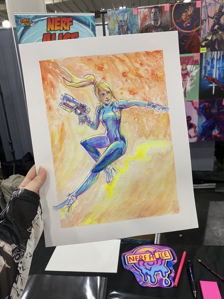 These were a fuun commission!! 💕🌟 not ready for it to be the last day of NYCC tomrrow.