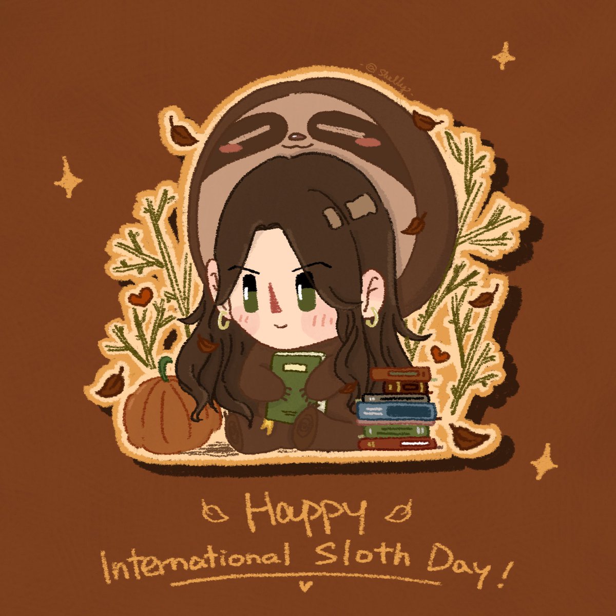 ShellyXu05's tweet image. Happy International Sloth Day to all who celebrate 🎉🦥