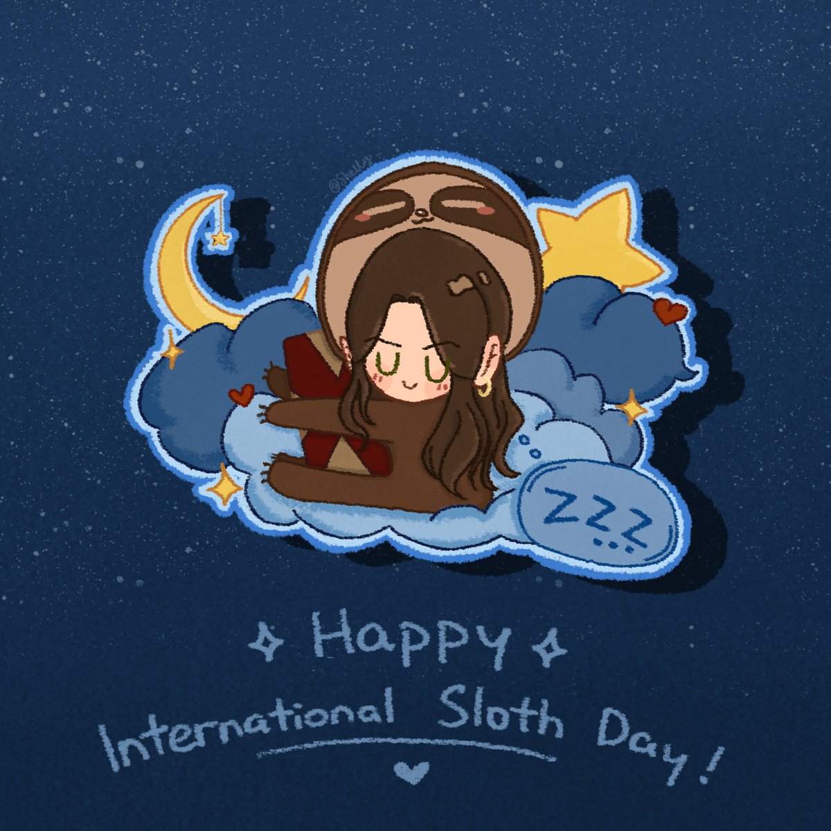 ShellyXu05's tweet image. Happy International Sloth Day to all who celebrate 🎉🦥