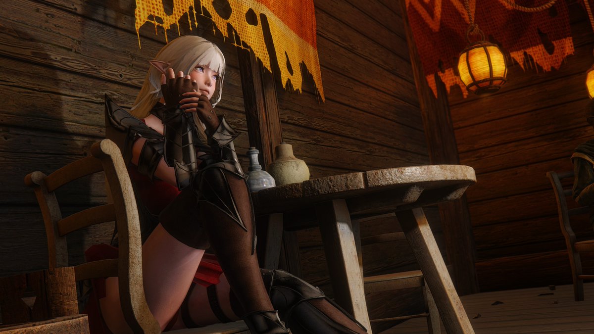 ELLE - Knight Elaine
ウィッグも一緒に付いてました(´∀｀*)ｳﾌﾌ

撮影の為にロケーション改変MODを色々と漁ってるんですけど、Jkrojmal氏のシリーズはバニラの雰囲気も残しつつの良い塩梅に味付けされてますねぇ(*´з`)