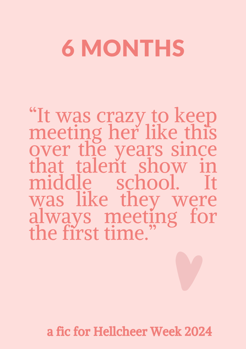 maidenesque's tweet image. Sorry, it seems i can't resist them??!! New #hellcheer fic for #hellcheerweek2024 please be nice to me 🥺🩷

🔗 archiveofourown.org/works/59888911