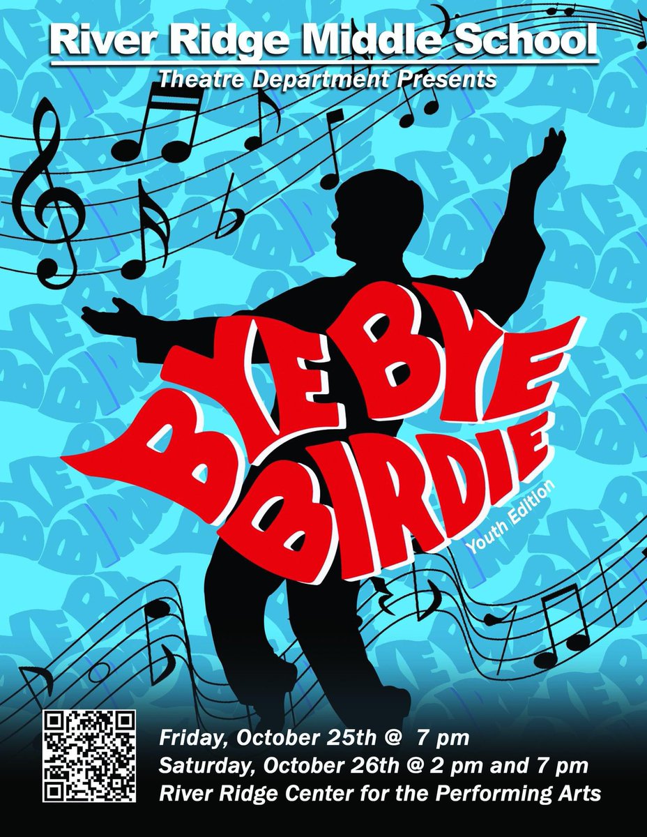 Please come see Bye Bye Birdie next weekend. Tickets to the show can be bought with these links:

gofan.co/event/1712361?… (Saturday 7pm) 

gofan.co/event/1712346?… ( Saturday 2pm) 

gofan.co/event/1712333?… ( Friday 7pm)
