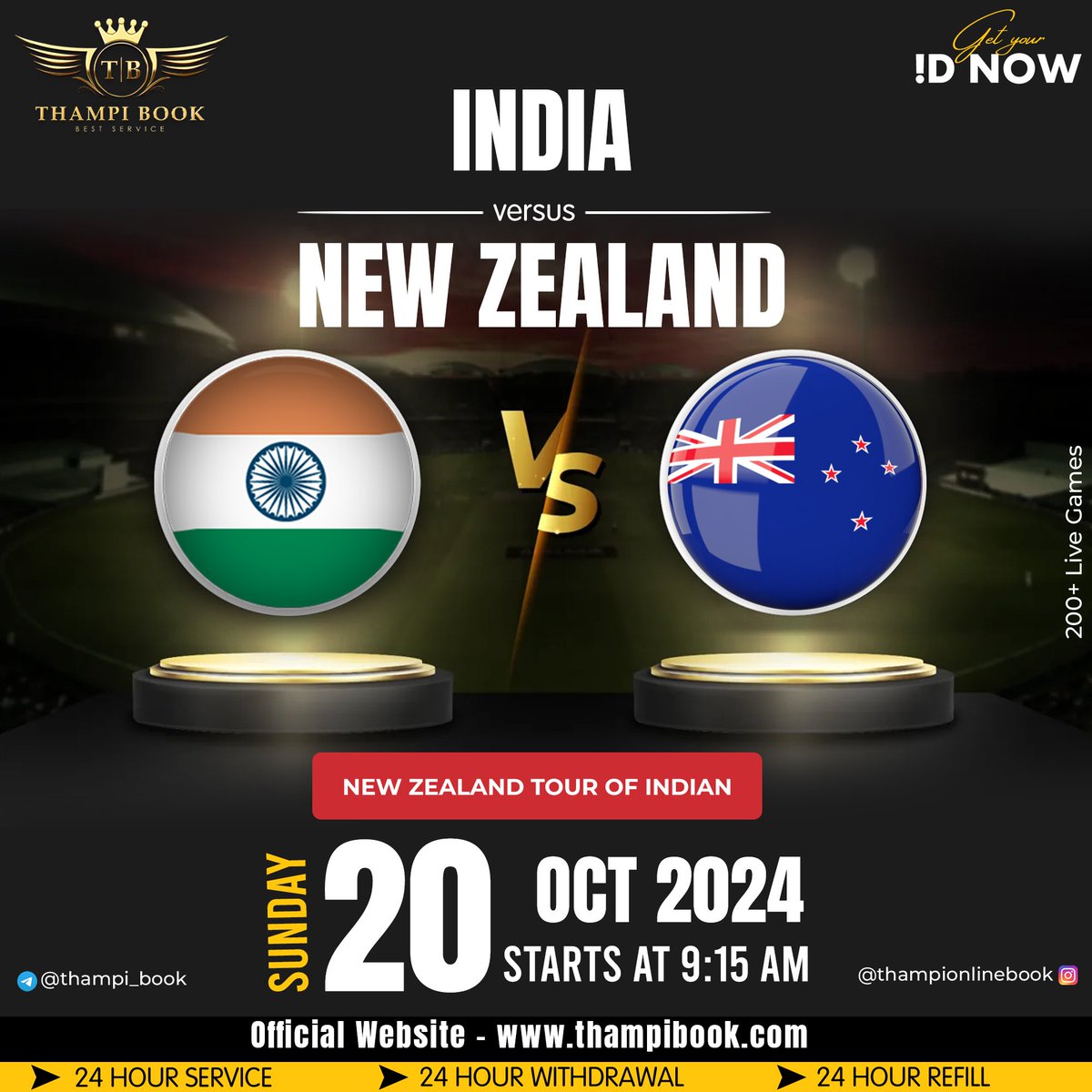 ThampiBook's tweet photo. 👑 THAMPI ONLINE BOOK🪶

https://t.co/vSXIOxW3lm

https://t.co/XZTF0gnaV6
https://t.co/XZTF0gnaV6

#india #T20 #cricket #betting #thampibook #fastdeposit #fastwithdrawal #instantpayment #ipl #cricketstars #cricketid #ipl2024 #play #winbig #betandwin https://t.co/X7izG7lbnH