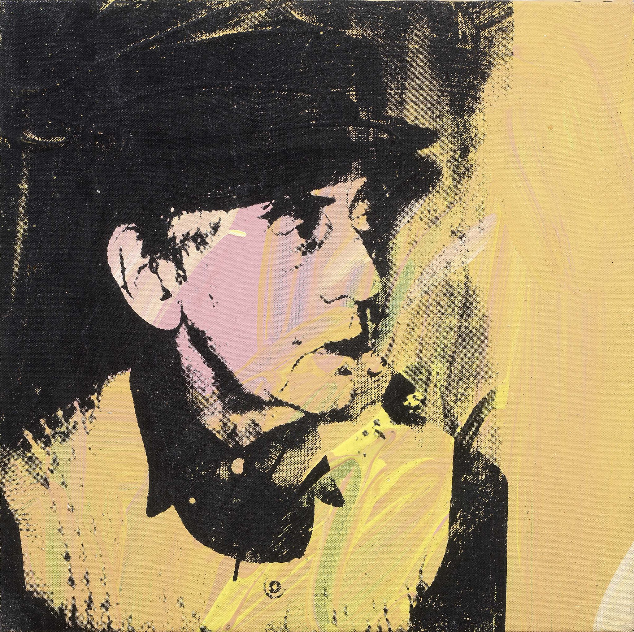 Man Ray by Andy Warhol 1974 マン・レイ　ウォーホル Arthur David Spota on X: 