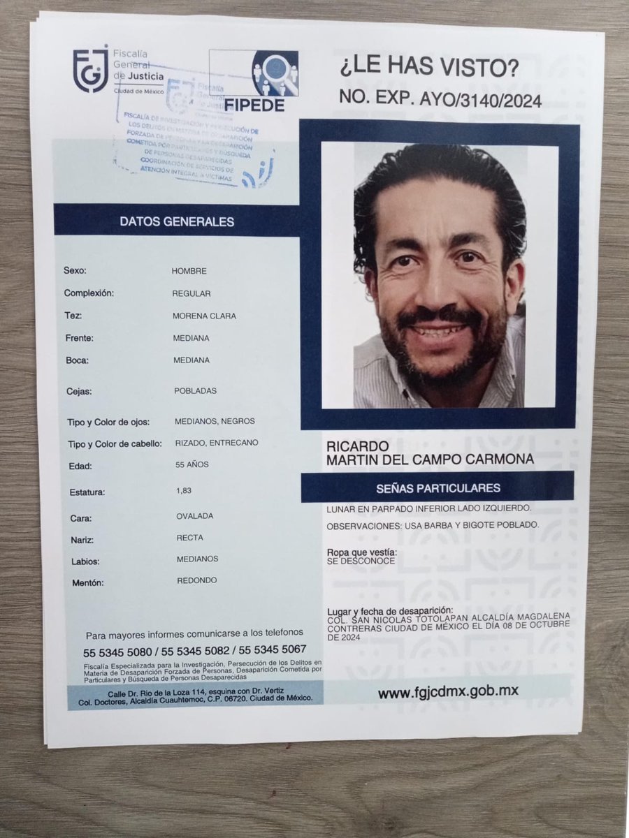 Me ayudan con RT por fa 🙏🏻 es el esposo de una de mis mejores amigas, viven en CDMX <a href="/ferbelaunzaran/">Fernando Belaunzarán</a> <a href="/diaz_manuel/">Manuel Díaz</a> <a href="/karlagher/">Karla Q 𝕏</a> <a href="/Mandarinnee/">Teté </a> <a href="/AlexBaks82/">Alex Baqueiro</a> <a href="/rthur013/">La Abuela García®™</a> <a href="/acostanaranjo/">Guadalupe Acosta Naranjo</a> <a href="/SirHijoDPuta/">AXL  𝕏</a> <a href="/malusita76/">🅜🅐🅛🅤 🅖🅡🅐🅝🅐🅓🅞🅢</a> <a href="/Anaro74/">Ana</a> <a href="/anapatam_mx/">Ana Pat Arteaga Massieu</a> <a href="/RamirezClaudia_/">Claudia 🥑Ramírez ♌️💮✴️</a> <a href="/gabyplatas/">Gaby Platas 🪼</a>