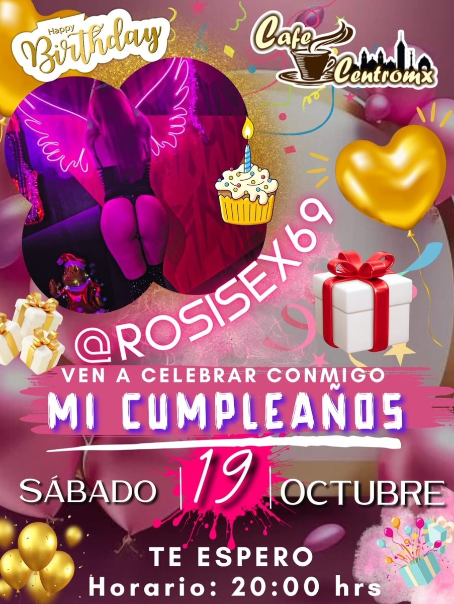 Todo listo para ir a celebrar hoy mi cumple en <a href="/Cafe_centromx/">CAFE_CENTROMX🇲🇽</a> <a href="/Cafe_centromx1/">Cafe_centroMx1</a> en una noche roquera a cargo de los fregones de @SwRocking12 , a quien veo por allá?