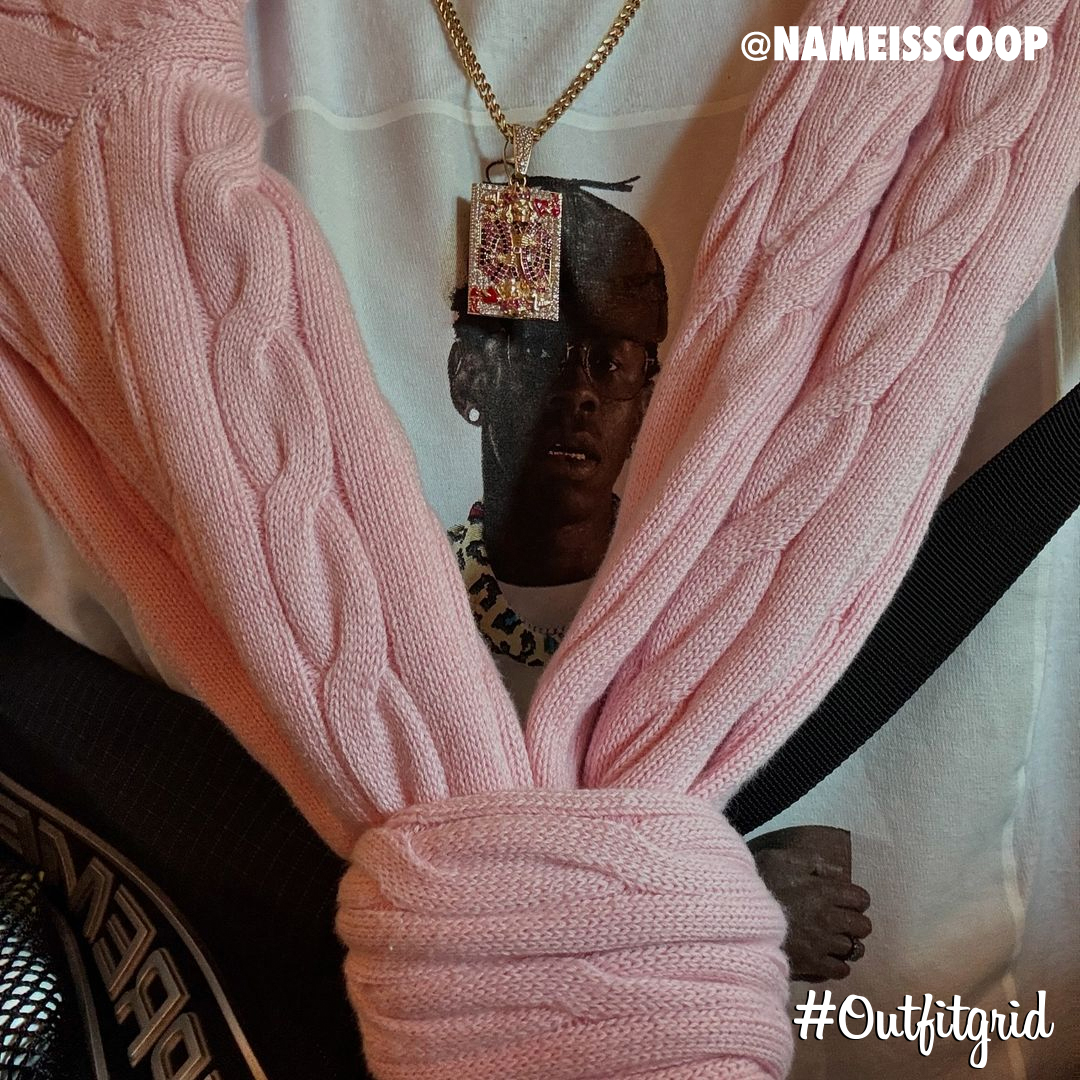 Today's top #outfitgrid is by @nameisscoop.
▫️ J. Crew Sweater
▫️ Supreme x Tyler The Creator Tee
▫️ Carhartt Denim
▫️ NIGO x Nike Air Force 3