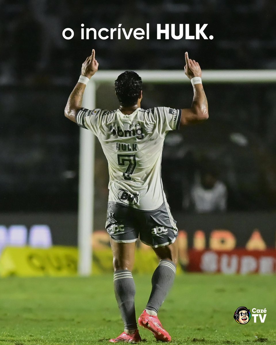 CazeTVOficial's tweet photo. Givanildo Vieira de Sousa (Campina Grande, 25 de julho de 1986), mais conhecido como Hulk, é um futebolista brasileiro que atua como atacante. Atualmente, joga pelo Clube Atlético Mineiro, time pelo qual marcou mais gols na carreira.

#Galo #Hulk #CopaDoBrasil

📸 Eduardo Carmim/Photo Premium/Gazeta Press
