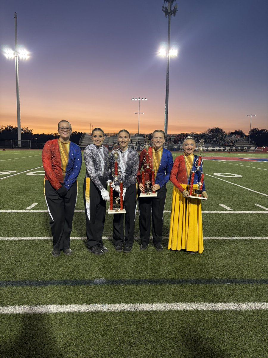 mlbandprogram's tweet image. SUPERIOR for the second time this season! 3rd place overall, and 1st place, Best Percussion, &amp;amp; Best Auxiliary in Class C!