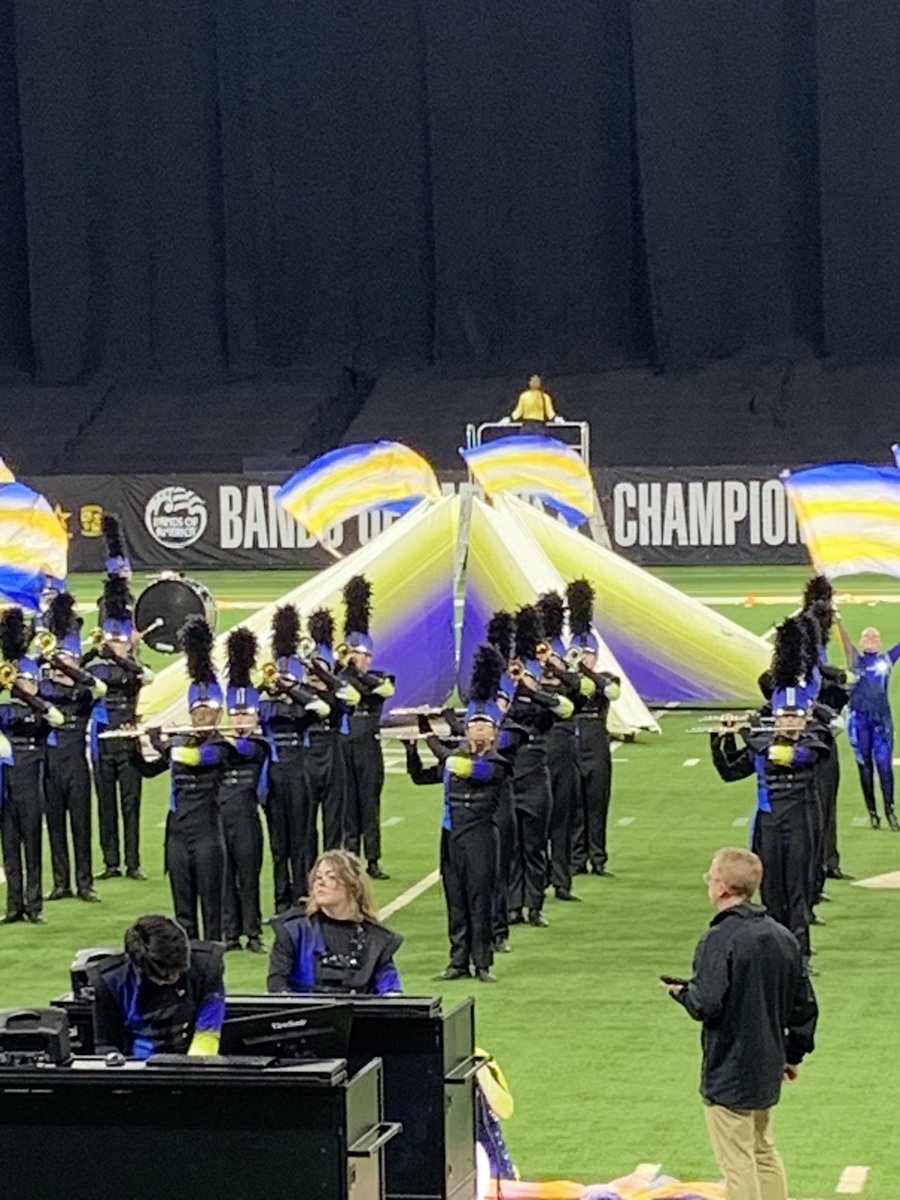 Awesome performance Sophie and the Charger Pride at the Bands of America Super Regional in Indianapolis!