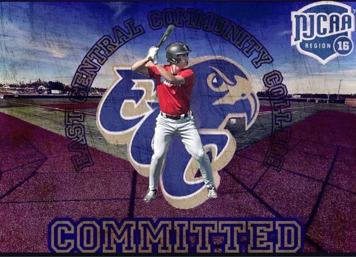 I am excited to announce my commitment to East Central Community College where I’ll be furthering my academic and athletic career. I would like to thank my parents, coaches, teammates, friends  and everyone else who has helped me along the way. #committed